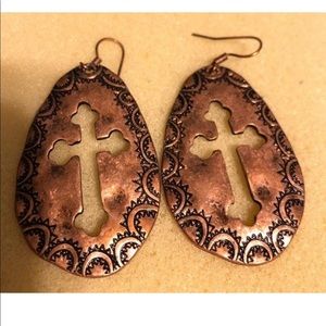 Cross Earrings